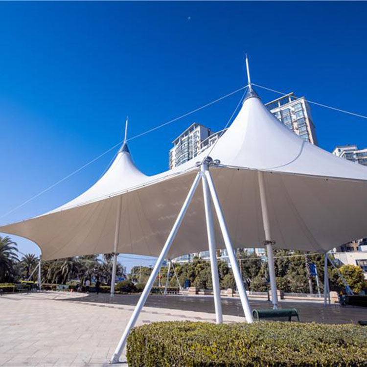 梅河口市膜结构景观棚