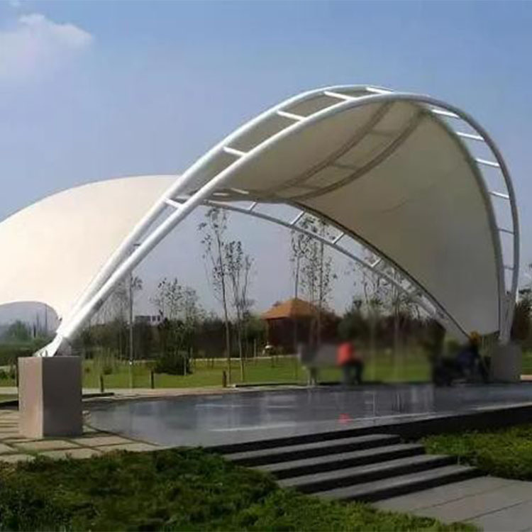 梅河口市膜结构景观棚