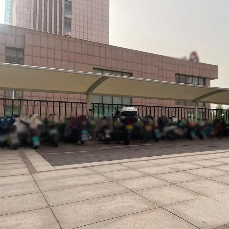 梅河口市膜结构电动车棚