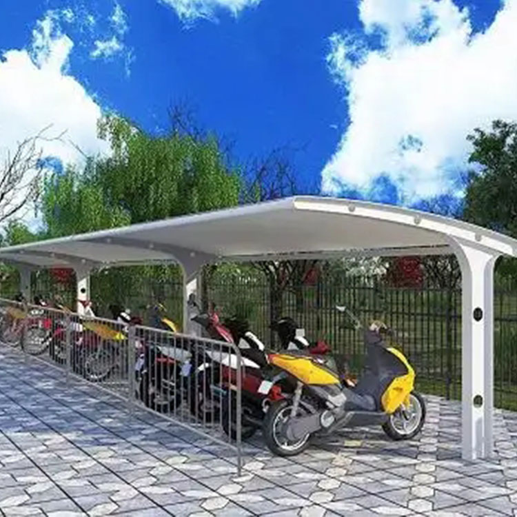 梅河口市膜结构电动车棚